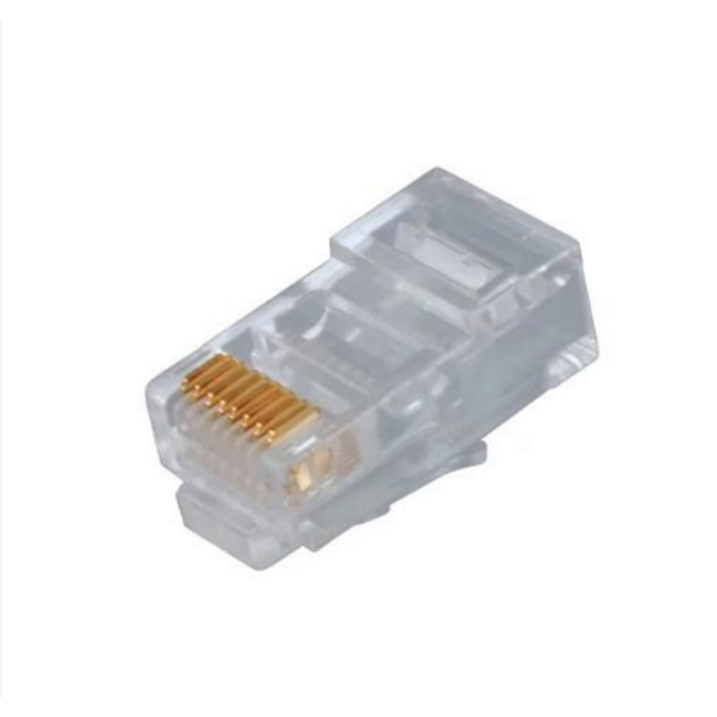 Pangestu Sparepart RJ45 RJ 45 CONNECTOR CONECTOR KONEKTOR JARINGAN ENTERNET INTERNET LAN CAT 5 CAT5 