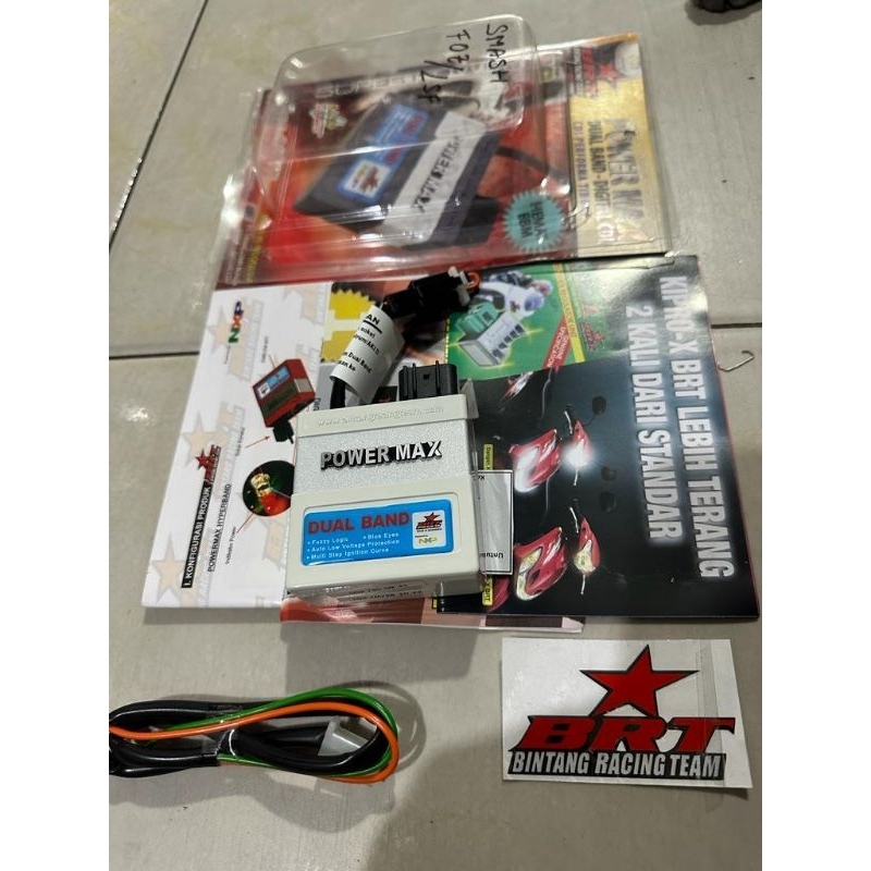 CDI SMASH, BRT POWER MAX DUAL BAND GARANSI 100% ASLI (ORIGINAL)#RACING,MURAH,AWET,MOTOR,TERBARU KUAT