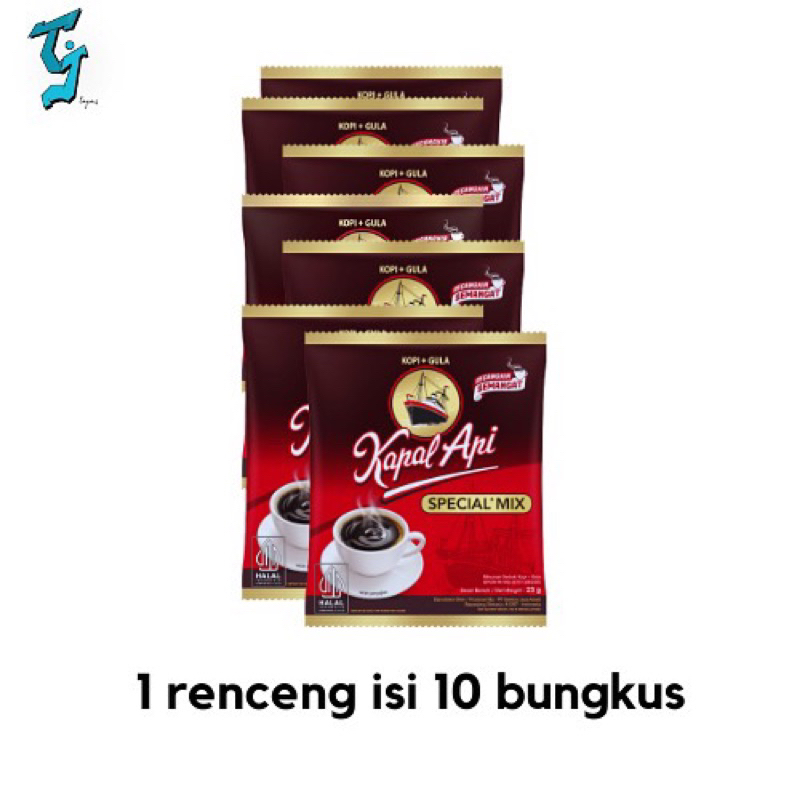 

KAPAL API kopi special mix @23g, 1 Renceng 10sachet