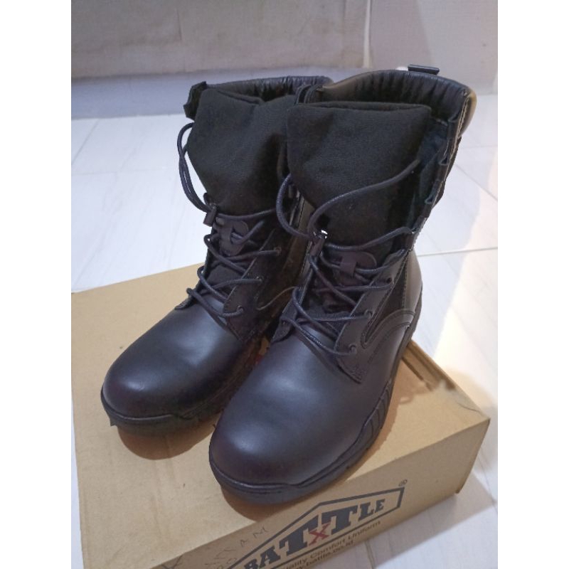 Sepatu PDL hitam Battle X