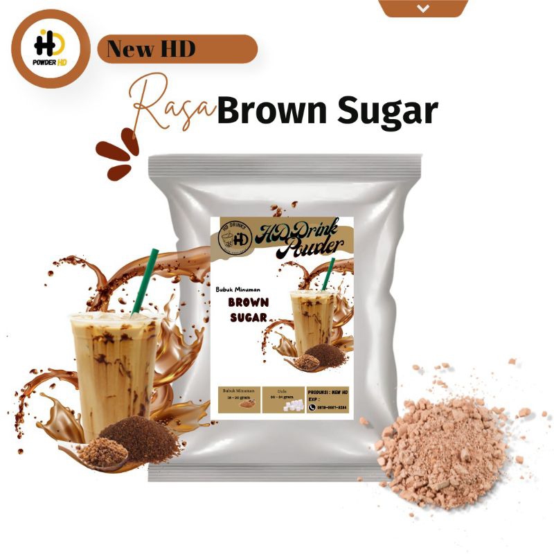 

Bubuk Minuman Rasa BROWN SUGAR | Plain (tanpa gula)