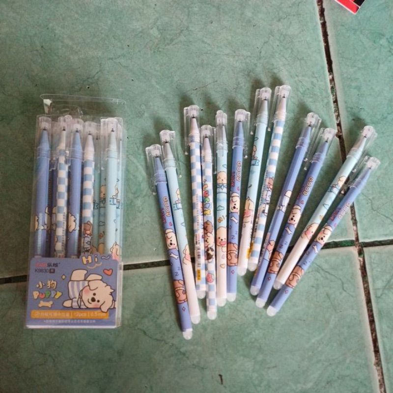 

12 PCS pulpen bisa di HAPUS [pulpen lea K9830 0.5]