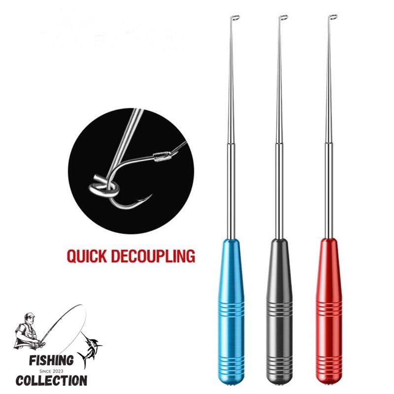 pelepas kail pancing bahan metal baja anti karat