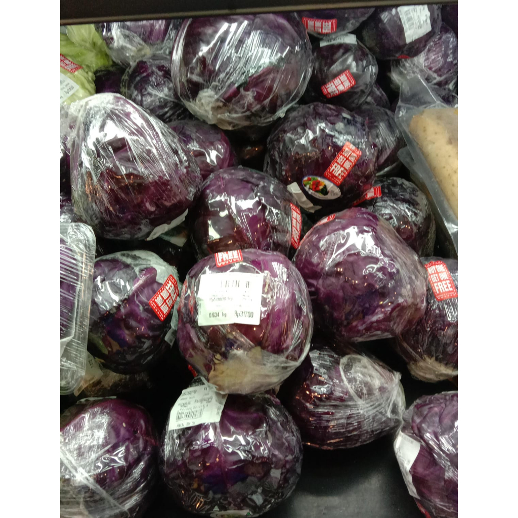 

RED CABBAGE/KOL MERAH 0,550kg