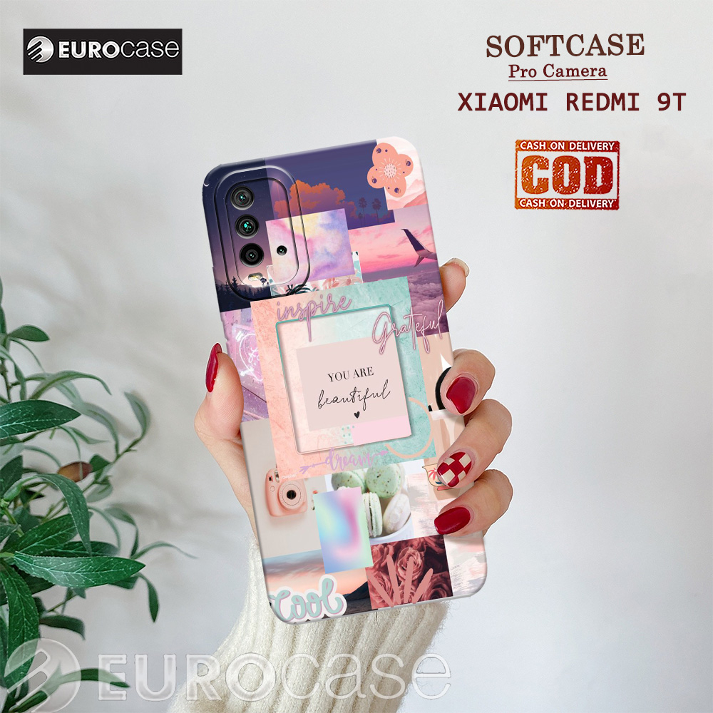 Casing Hp Xiaomi Redmi 9T - Fashion Case Aesthetic - Soft Case Hp Xiaomi Redmi 9T - Kesing Hp - Soft