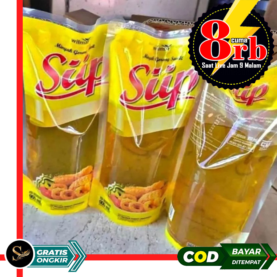 

Minyak goreng siip 900ml termurah promo sip 900 ml grosir murah refill kantong