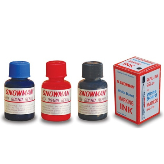 

Refill Whiteboard Marking Ink Snowman ( tube )