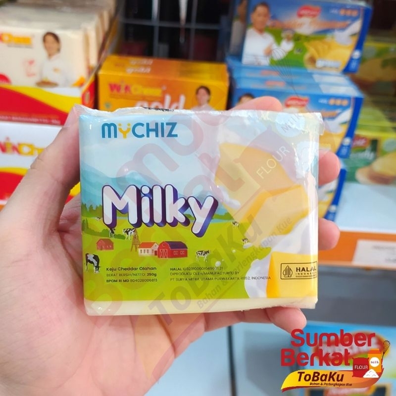 

Mychiz Milky 250 gr Keju 250 gr Keju Roti Bakar Bolen Donat Keju Parut Keju Cheddar Keju Cedar