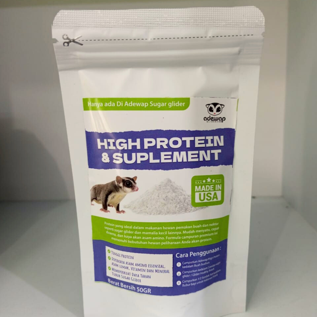 INSTANT HPS : High Protein & Supplement Nutrisi Tambahan Sugar Glider