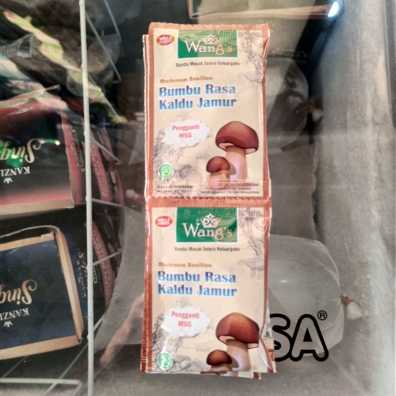 

1 Renceng Wang's Kaldu Jamur isi 12 Sachet x 8 Gram