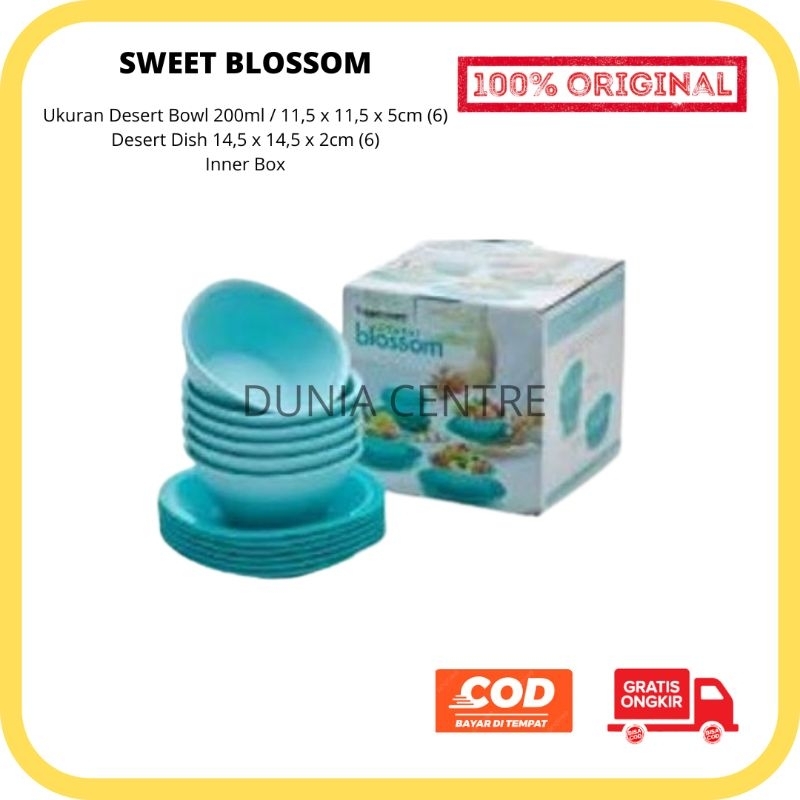 PROMO TUPPERWARE MANGKUK SWEET BLOSSOM SET (6) ORIGINAL