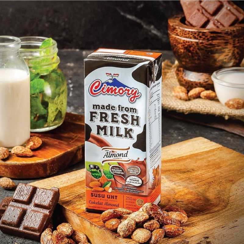 

Cimory Fresh Milk Uht Almond 250ml