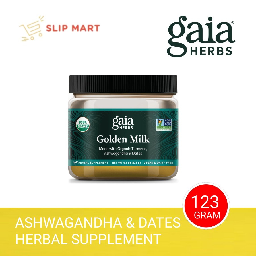 

GAIA Herbs Golden Milk Organic Ashwagandha & Dates