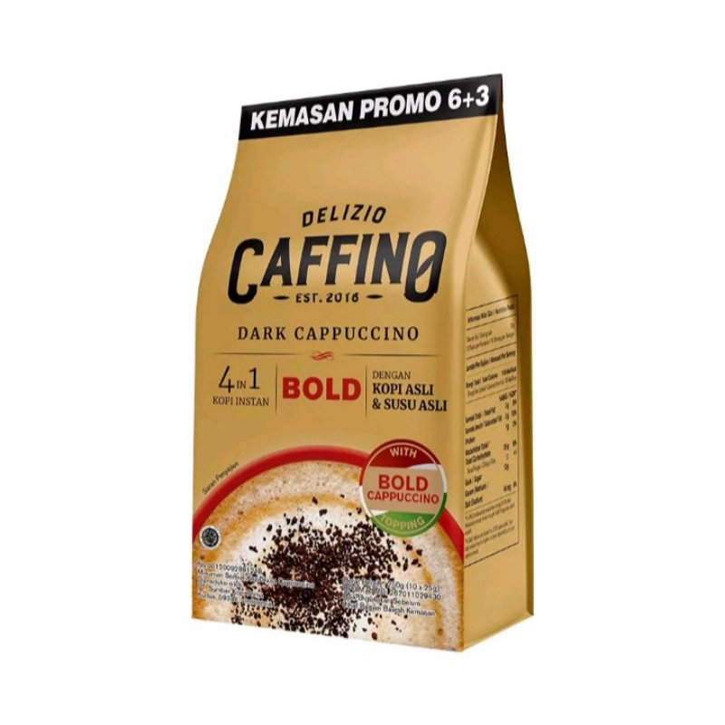 

Caffino Bold Cappucino 4in1 Caffino Delizio Kopi Latte Coffee