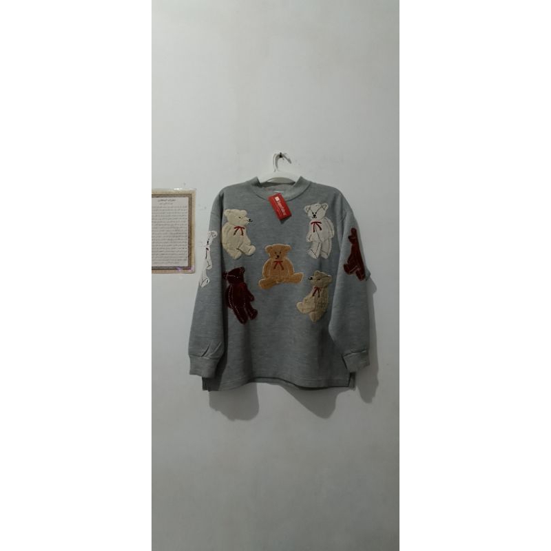 JAKET SWEATER WANITA  BONEKA  LUCU UNIK TERBARU