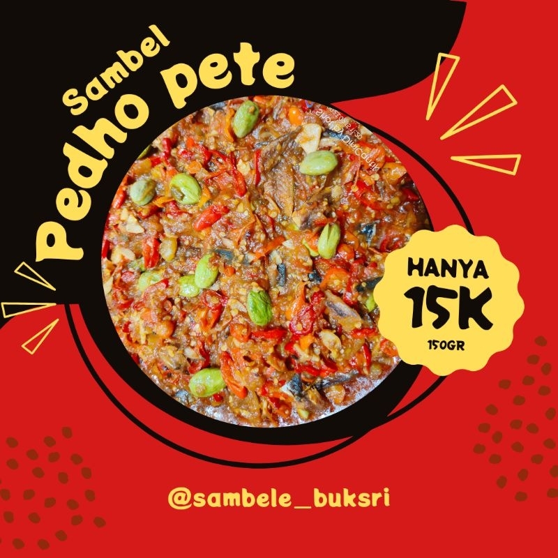 

SAMBELE_BUKSRI PEDHO PETE 150GR