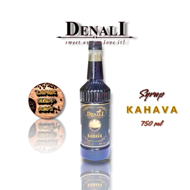 

Denali - Kahava syrup 750ml - sirup minuman rasa kahlua