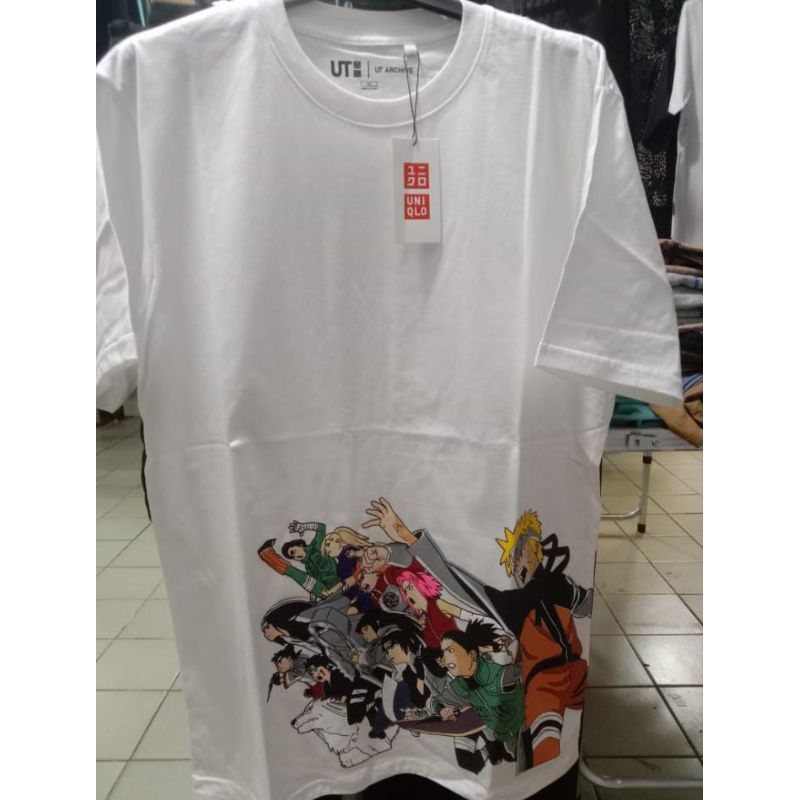 baju kaos naruto uniqlo pria