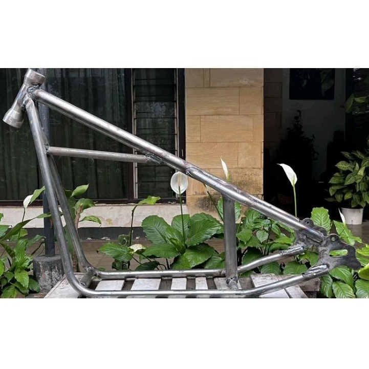 Rangka Mini Chopper Palang 2 PNP Mesin Supra, Grand, Jupiter, Bebek Honda, Bebek yamaha