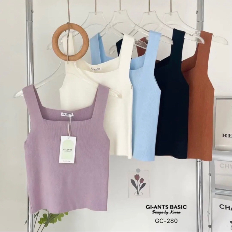 TANKTOP BASIC GIANTS BANGKOK SQUARE NECK