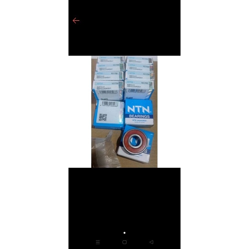 Laher Bearing 6201 NTN OriginaL