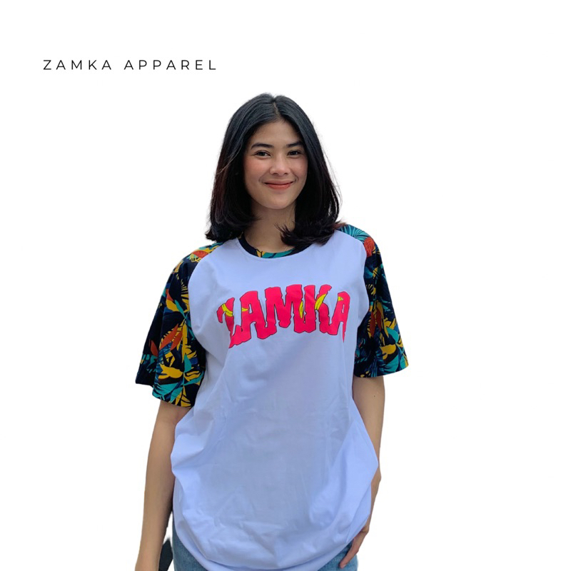ZAMKA Kaos Hawai Pria Dan Wanita - Kaos Bali - Kaos Pantai - Kaos distro bali - Kaos Keren