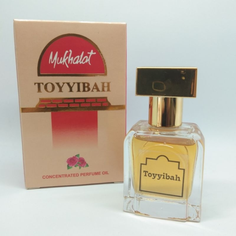 Parfum Mukhalat Toyyibah Madinah Original 15ml Non Alkohol