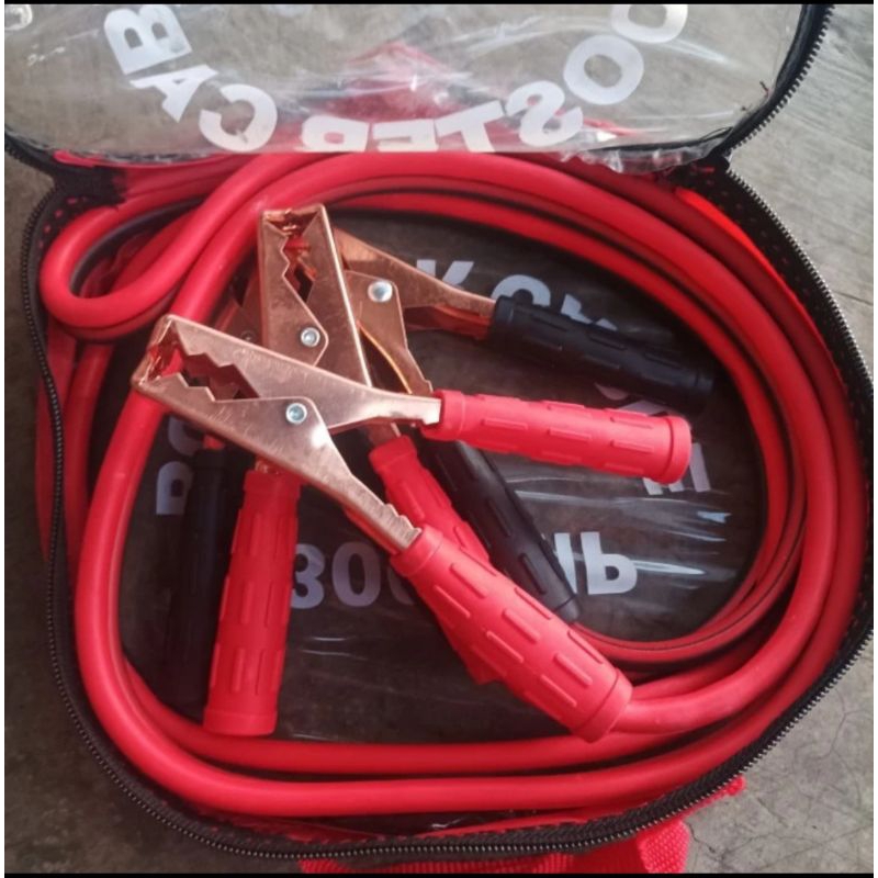 BOOSTER CABLE 300AMP / Kabel jepitan aki