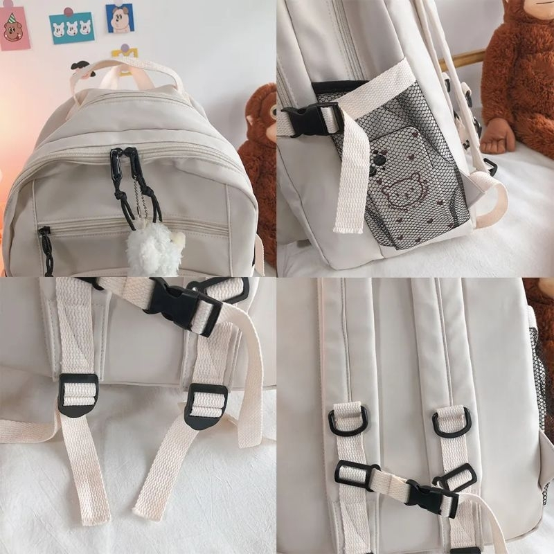 [NEW] Ransel Sekolah Wanita Ransel Laptop Berkapasitas Besar Backpack Kuliah by Durablebags