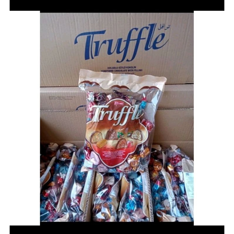 

Coklat Truffle Turkey Halal 1kg 4 Rasa