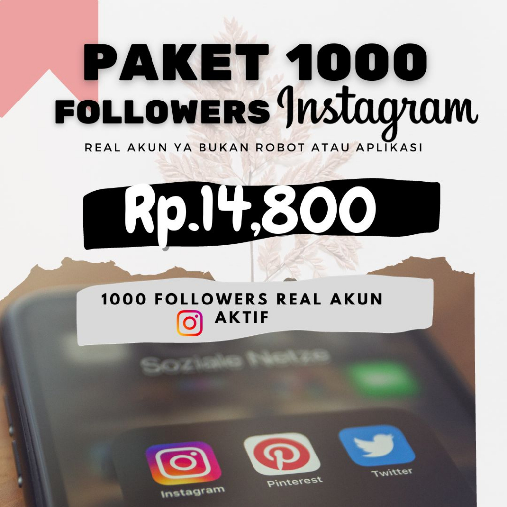 followers instagram - jasa 1000 followers instagram real akun garansi termurah