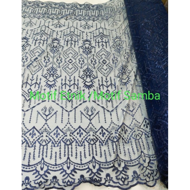 Tile Sapto Etnik/Tulle Motif Samba