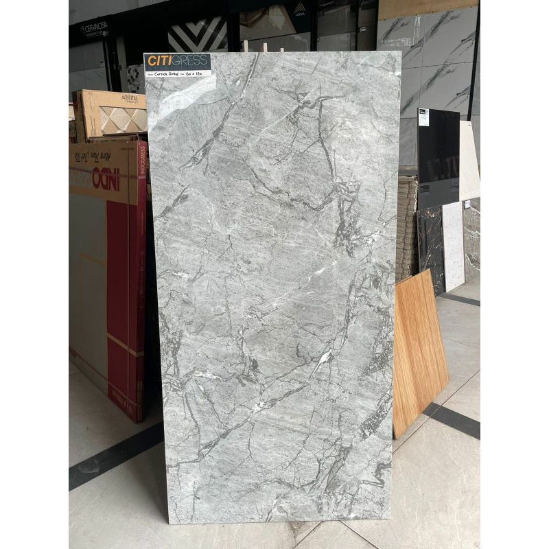 Granit lantai/dinding 60x120 corsica grey citi gress