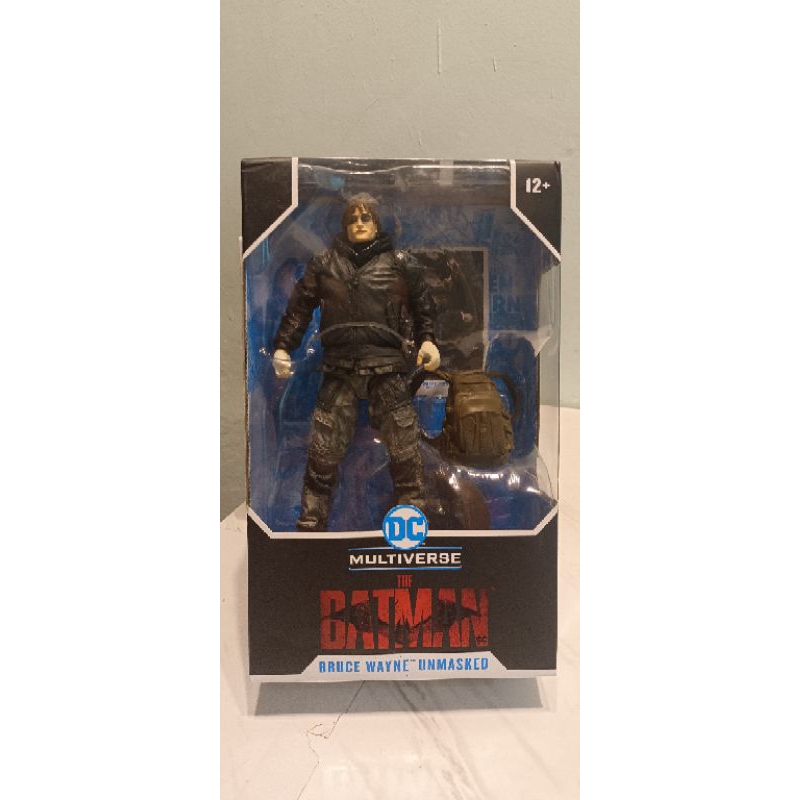 Bruce Wayne unmasked The Batman McFarlane toys