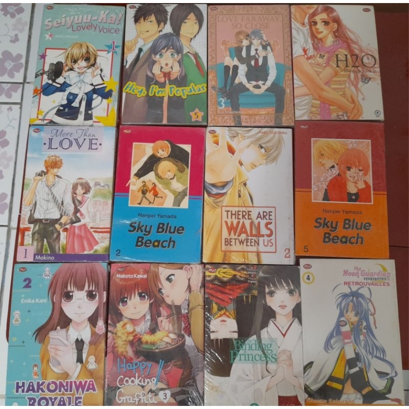 komik segel. seiyuu-ka lovely voice1, hey i'm popular 5, love faraway so close 3, H20 1, more than l