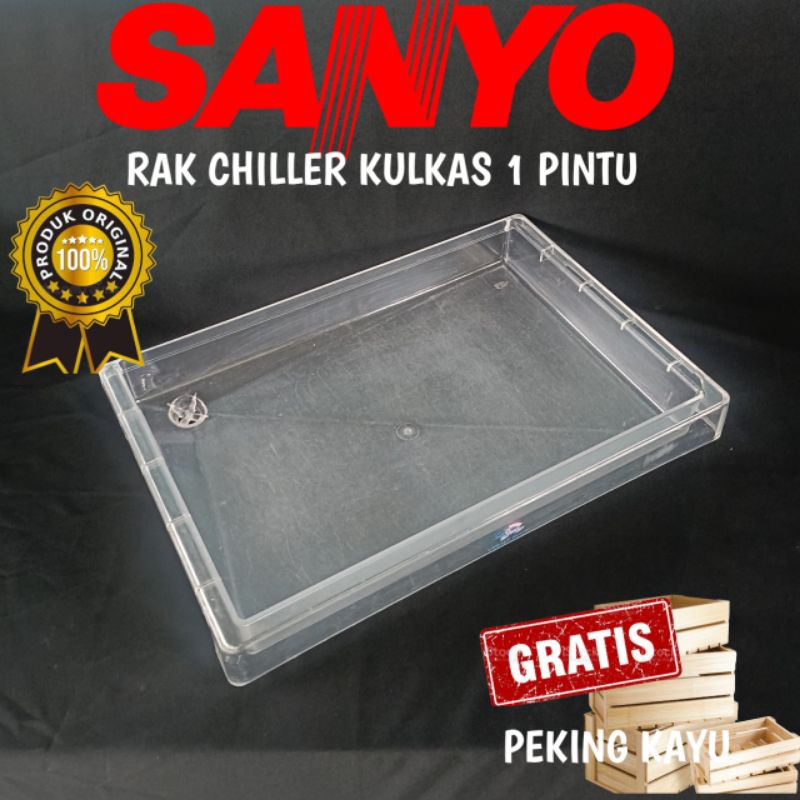 RAK CHILLER RAK PENAMPUNG AIR KULKAS SANYO 1 PINTU ORIGINAL