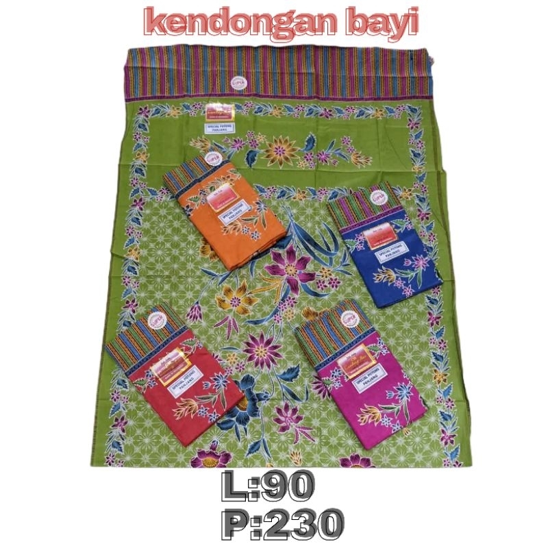 SELENDANG GENDONGAN BAYI BATIK CAP CANTING MAS CM KAIN PANJANG