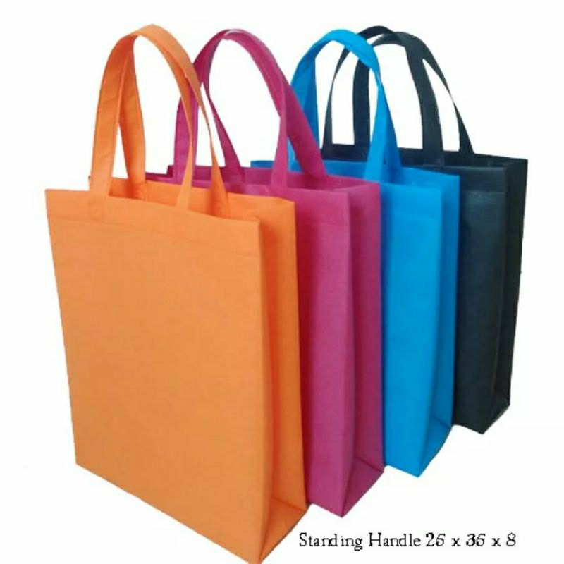 

Goodie bag tas spunbond box standing 25x35x10 cm | tote bag , tas belanja,tas souvenir , tas ulang tahun anak ,tas hamper