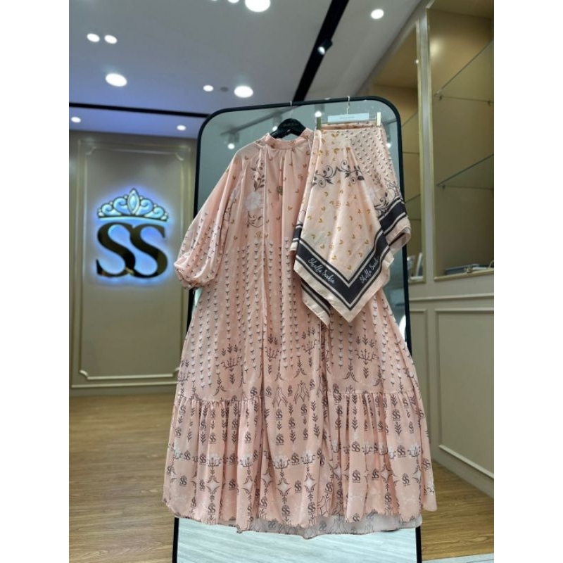 dress set hijab premium