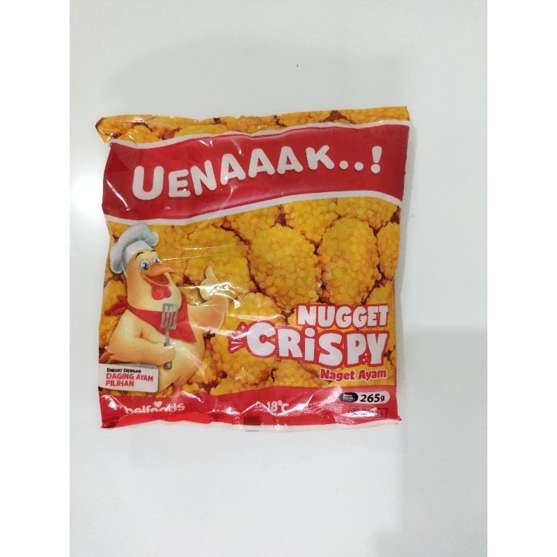 

Belfoods Uenaak Nugget Crispy 265gr