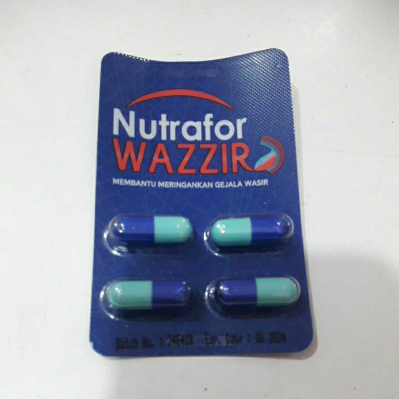 Nutrafor Wazzir 4 kapsul