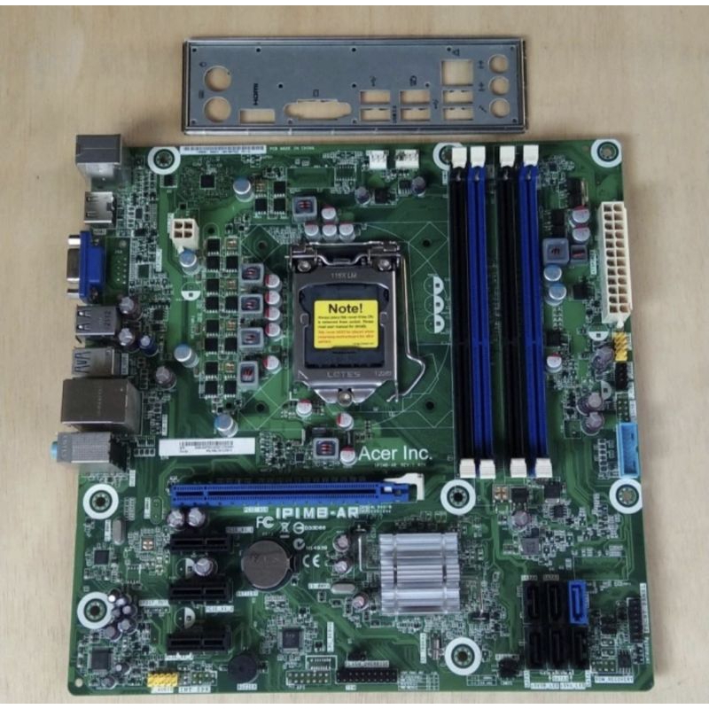 MOBO/MOTHERBOAD PREDATOR ACER B75 LGA 1155 / 4 SLOT RAM DDR3 / USB 3.0