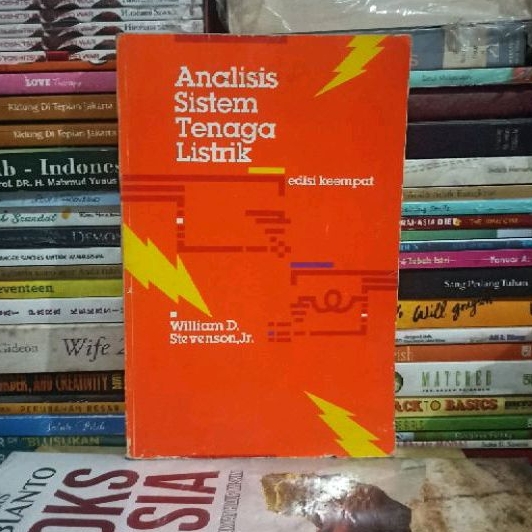 Buku Original Analisis Sistem Tenaga Listrik edisi keempat Stevenson, Jr Buku Bekas