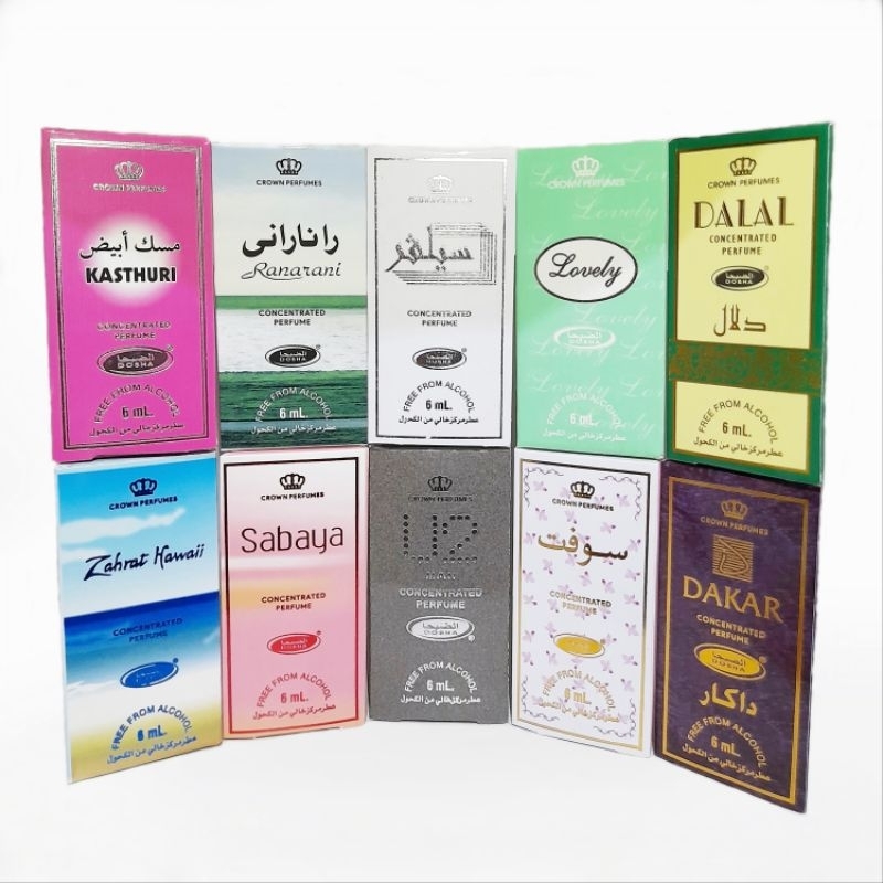 DOBHA Parfum Roll On 6 Ml All Varian [ Best Seller ]