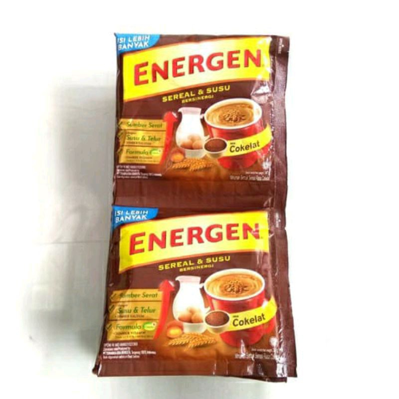 

Energen Coklat Renceng Isi Renceng : 10 sachet