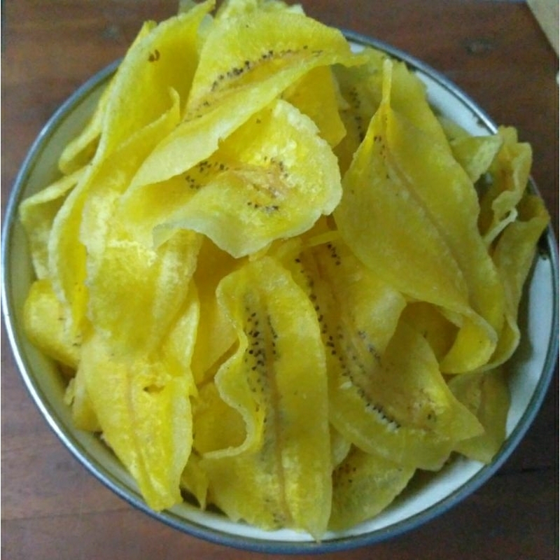 

Keripik Pisang Kepok Gurih Asin 200gr