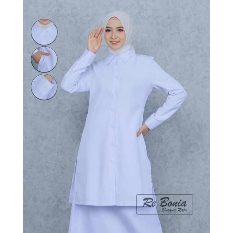 blazer kantor seragam dinas kesehatan seragam putih seragam perawat seragam asn baju kantor putih