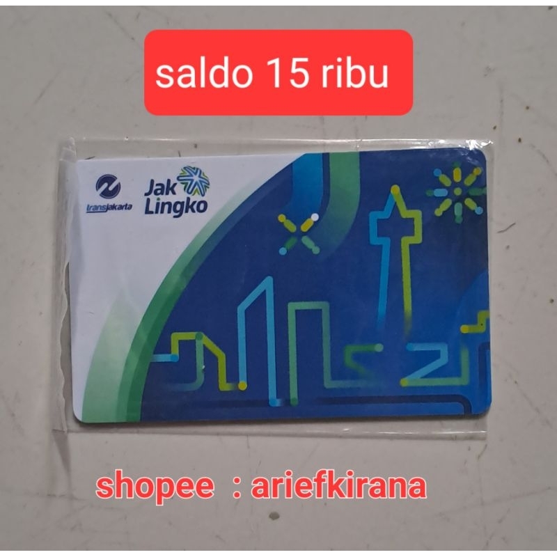 kartu jak lingko MANDIRI saldo 15 k (harga grosir)