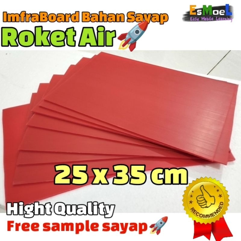 Bahan Sayap Roket Air (Imfraboard)