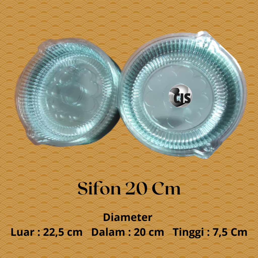 Mika Bolu Bulat 20cm / Mika Bolu Chiffon / Mika Kue / Mika Bolu Sifon Uk 20 Cm